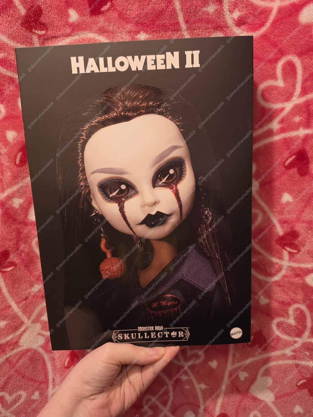 Mattel Monster High Skullector Halloween II Doll - Black & Purple